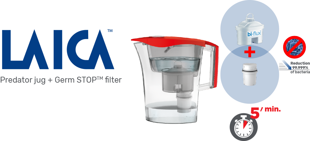 Predator jug + Germ STOPTM filter