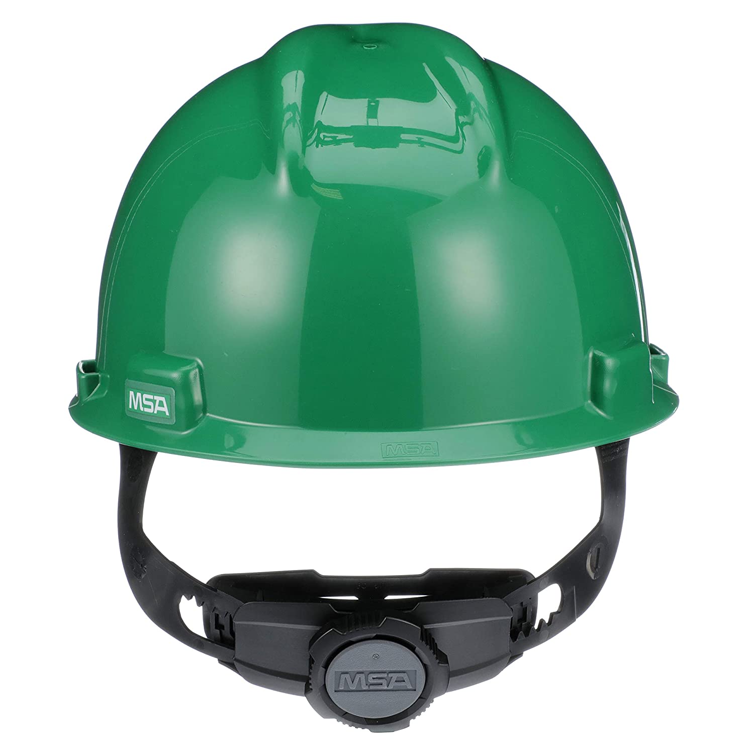 Msa Ratchet Susp. V-Gard Helmet Green (Setsco Approved)