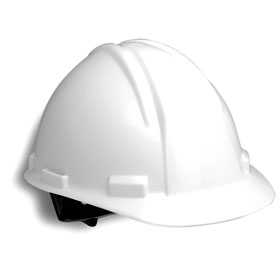 North "K2" Hard Hat With Ratchet Adjustment, White (Psb Approved)