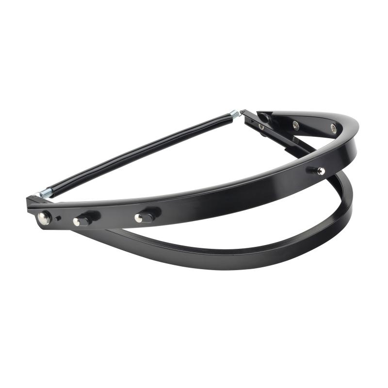 Elvex Visor Bracket for Helmet with Face Shield - Aluminium, Spring Suspension For High Heat Applications