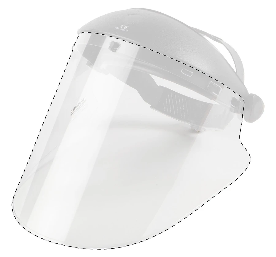 Tempshield Cryo-Protection Face Shield - for Cryogenic Liquids