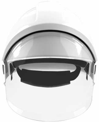 Bullard Fire Helmet Magma Type A, 1/2 Shell White