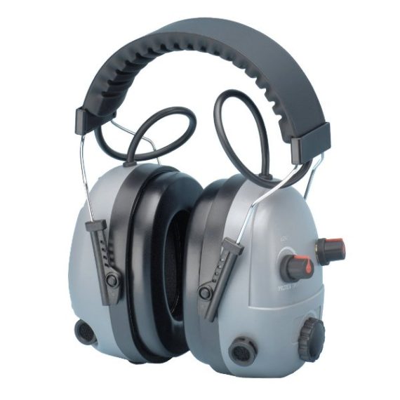 Elvex Detune Communication Earmuff, 2 Filters, NRR 25dB Ear Defenders