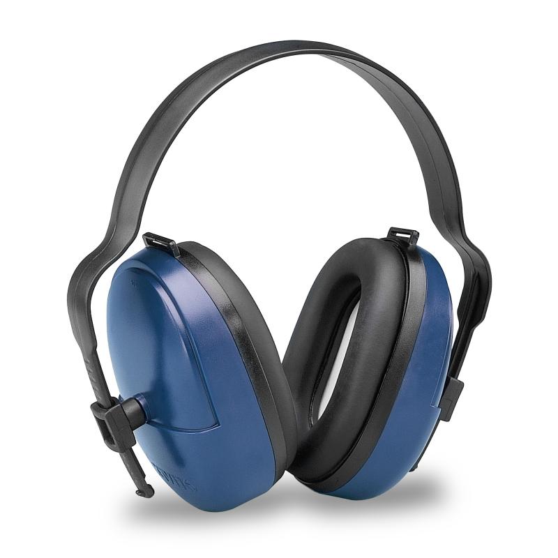Elvex Value Earmuff Blue With Black Trim, NRR 25dB Ear Defenders