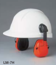 Howard Leight Lm-7H-Or Cap-Mounted Hearing Protection Earmuff, Orange Nrr 25dB Ear Defenders