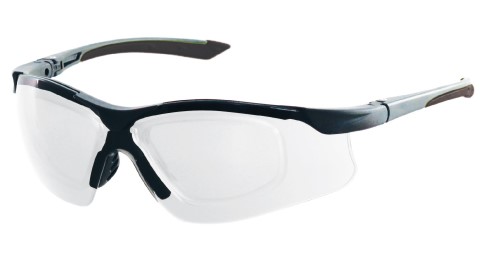 Worksaferx  Racer Safety Prescription Glasses, Graphit Frame, Frames Only