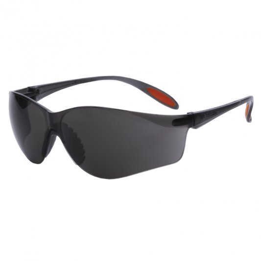 WORKSAFE® FIREFLY WITH SOFT BRIDGE & ANTI-SLIP TEMPLE, FROSTED GREY FRAME, GREY ANTI-FOG LENS