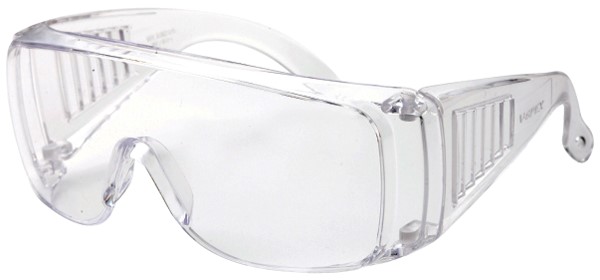 Worksafe® V-Spex, Clear Frame, Clear Hc Lens