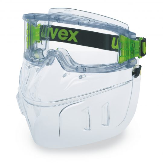 UVEX ULTRAVISION FACEGUARD MODEL SAFETY GOGGLES
