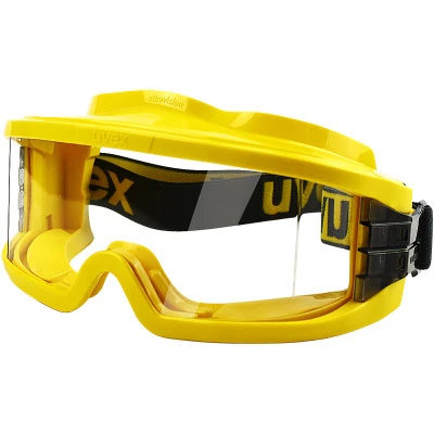Uvex Safety Goggles Ultravision Clear Lens Gas-Tight - Yellow 9301-613