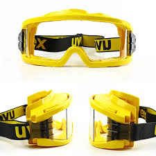Uvex Safety Goggles Ultravision Clear Lens Gas-Tight - Yellow 9301-613