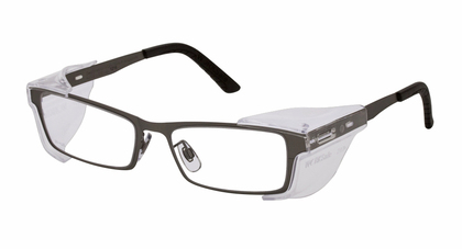 Worksaferx Avos Safety Prescription Glasses, Matt Grey Frame, Frames Only