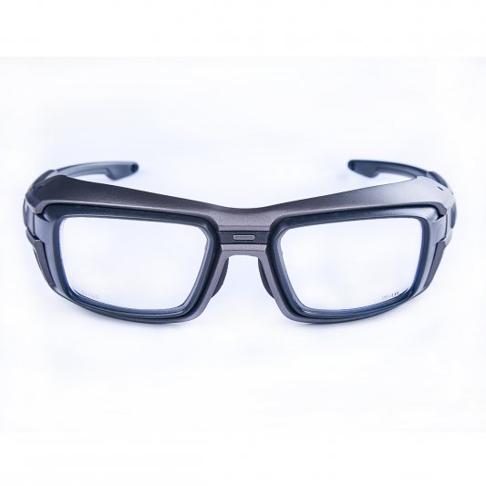 Worksaferx Vector Safety Prescription Glasses, Matt Black Frame, Frames Only