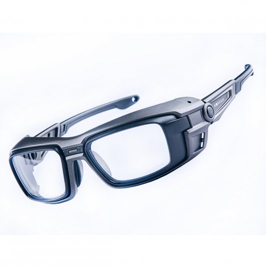 Worksaferx Vector Safety Prescription Glasses, Matt Black Frame, Frames Only
