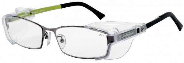 Worksaferx Venus Safety Glasses (Green), Frames Only, 53 In Width