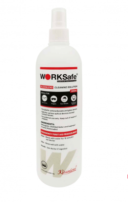Worksafe® Kleanlens Cleaning Solution, 500Ml per bottle
