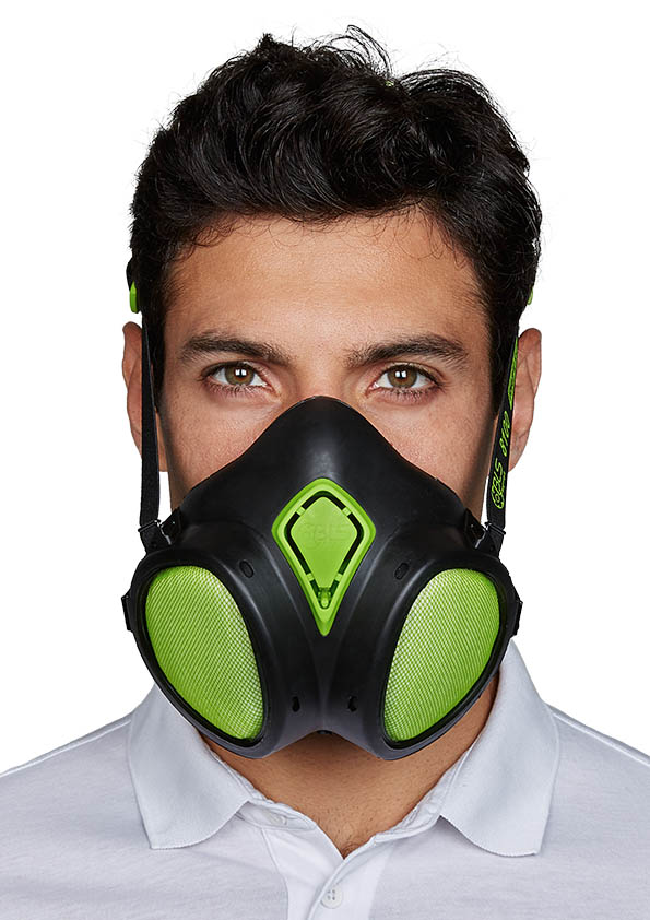 Bls 8400 Free Half Masks With Thermoplastic Face Piece [1Pcs/Box, 10Pcs/Carton]