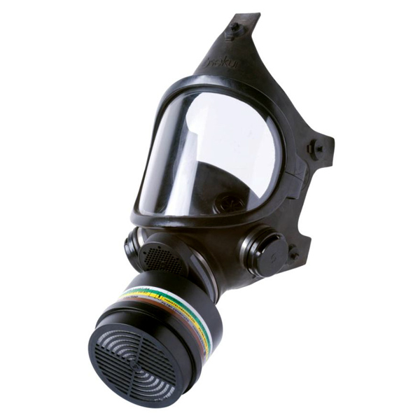 DPI C607 SP/A,PANORAMIC VISION POSITIVE PRESSURE FULL FACE MASK W/SPEECH DIAPHRAGM & FILTER CONNECTOR TO EN148/3 (M45X3)