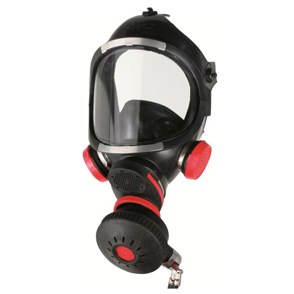 Dpi C607 Sp/A,Panoramic Vision Positive Pressure Full Face Mask W/Speech Diaphragm & Filter Connector To En148/3 (M45X3)