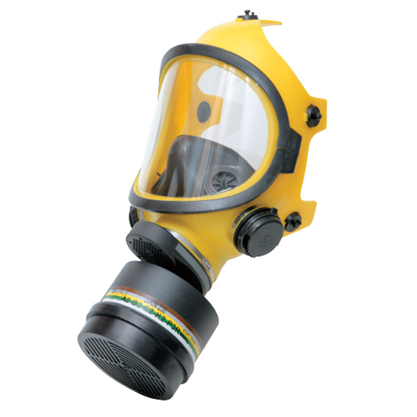 Dpi C607 Sp/A,Panoramic Vision Positive Pressure Full Face Mask W/Speech Diaphragm & Filter Connector To En148/3 (M45X3)