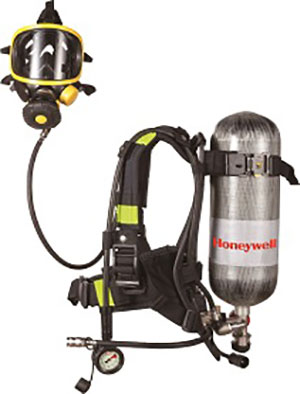 Honeywell T8000 En Type 2 With Buddy Breather, 6.8L 300Bar Carbon Composite Cylinder With Pressure Gauge