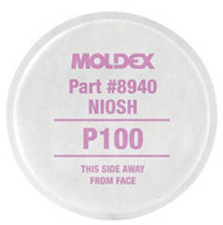 MOLDEX P100 PARTICULATE FILTER DISK FOR 8000 SERIES MASK (30PRS/6BOX/CSE)