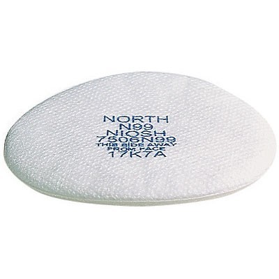 NORTH N99 NON-OIL PARTICULATE FILTER (10 FILTERS/BAG, 12BAG/CASE)