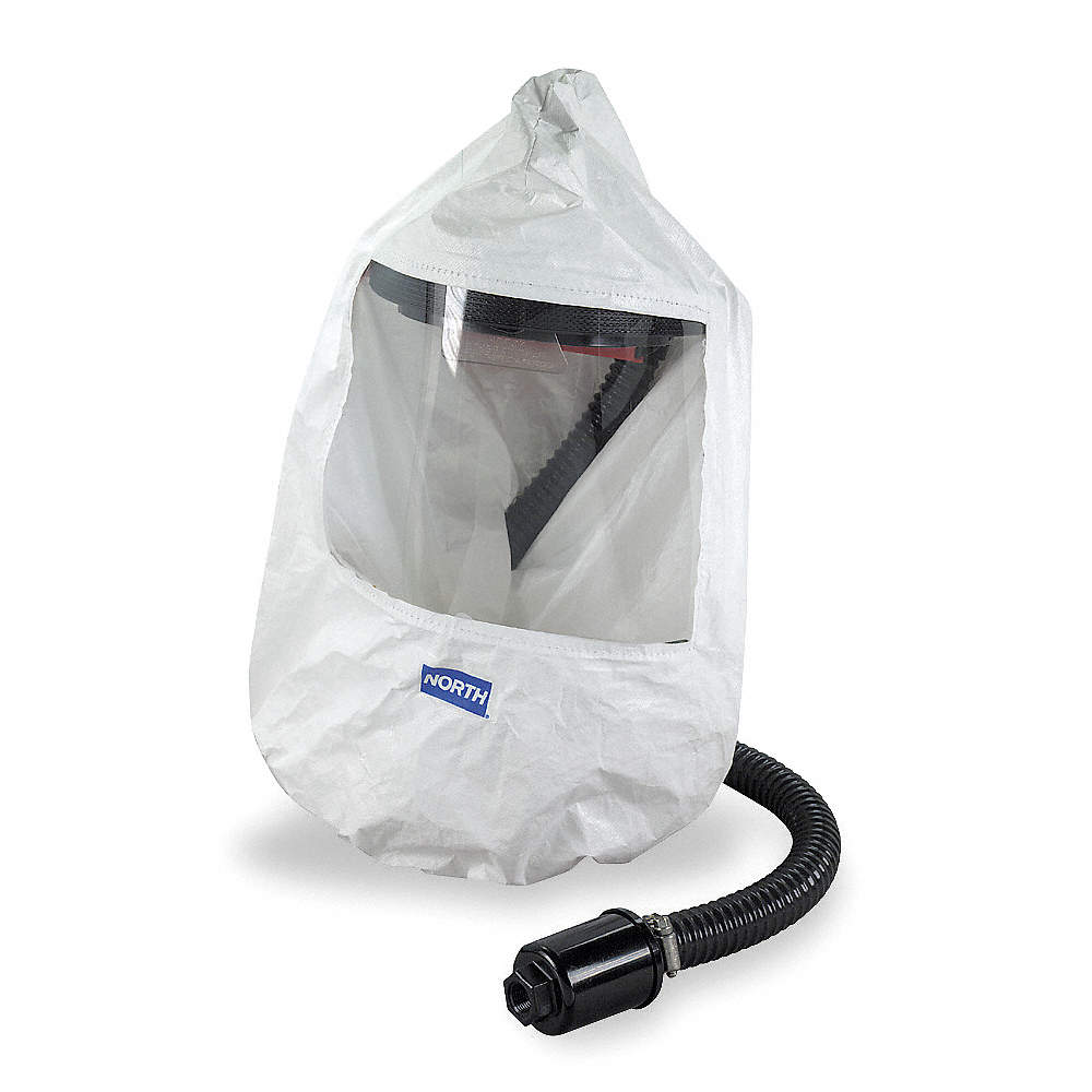 NORTH 85300 SERIES CONTINUOUS FLOW AIRLINE HOOD ASSEMBLY WITH TYVEK QC HOOD