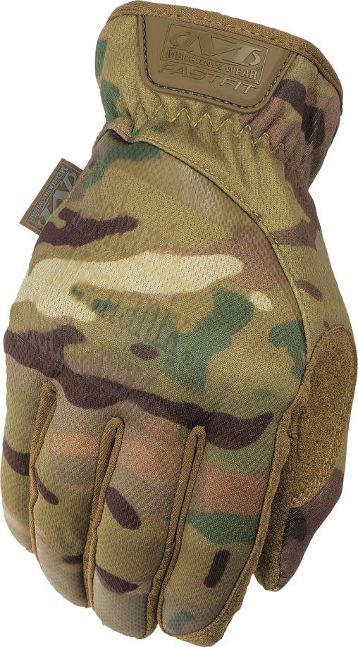 MECHANIX TACTICAL FASTFIT MULTI-CAM SAFETY GLOVE, SIZE 8