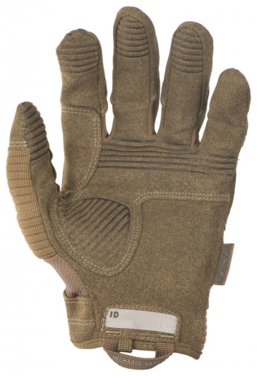 Mechanix M-Pact 3 Coyote Safety Glove, Molded Knuckle, Size 12 Xxl