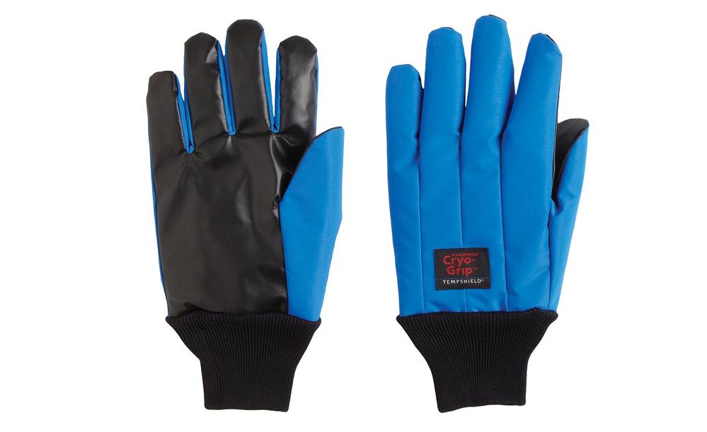 TEMPSHIELD WATERPROOF CYRO-GRIP COLD RESISTANT GLOVES, WRIST SIZE M