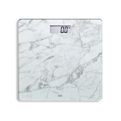 Ade Be 1711 Digital Bathroom Scale Marble White