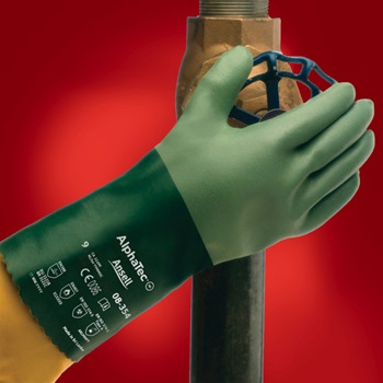 Ansell Edmont Scorpio 14" Chemical Resistant Gloves S9 (72Prs/ 6Doz/ Case)