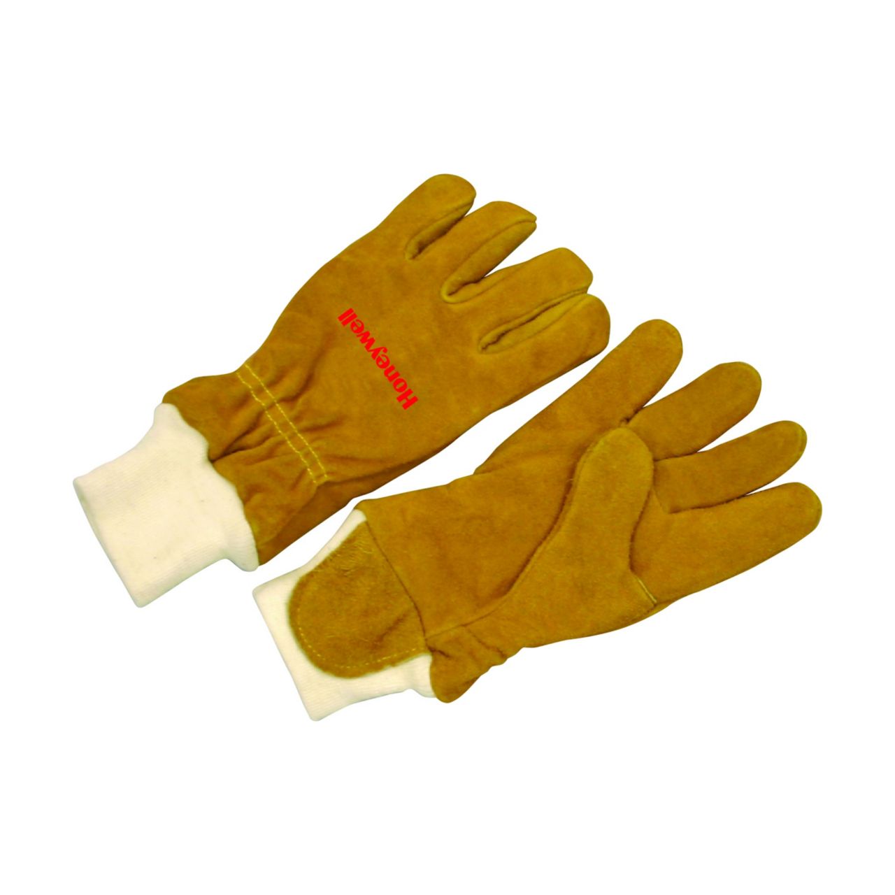 Honeywell Afw Cowhide- Poly Wristlet Safety Glove, Size M