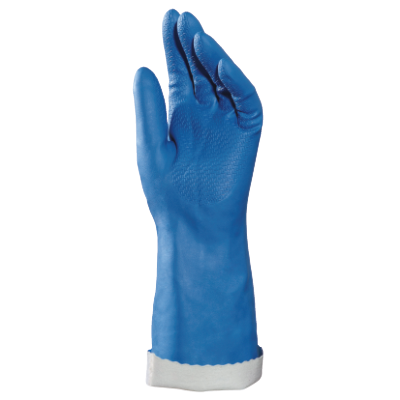 Mapa Ultraneo 382 Neoprene Chemical Resistant Gloves, Blue, Lengh : 35.5Cm, Size 9