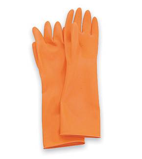 North Natural Rubber Latex Glove, Cleanroom Pack, 20 Mil, 15 In, Sz 8, 1 Pr/ Bag, 10 Prs/ Pkt, 100 Prs/Cse