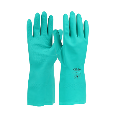Worksafe Nitchem Nitrile Chemical Resistant Gloves Size 10