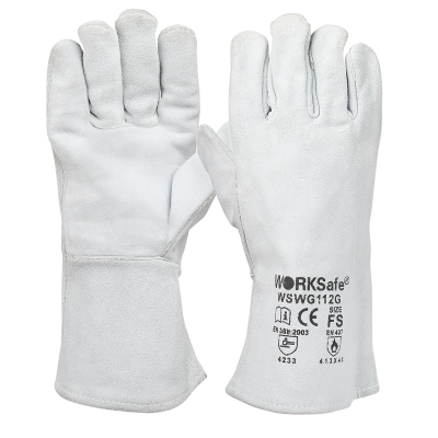 Worksafe Leather Welding Gloves - Free Size