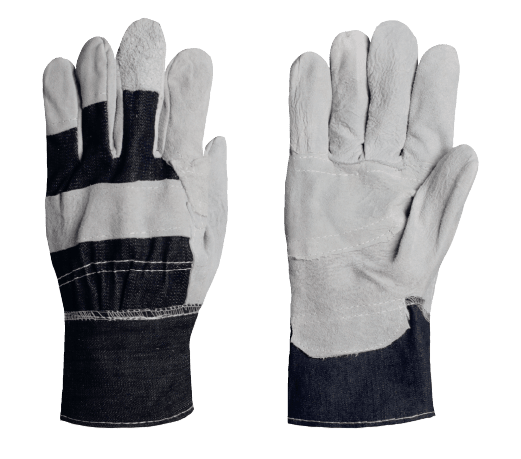Worksafe Denim Work Gloves 10 Inch - Free Size, 12 Pairs Per Bag (1 Dozen)