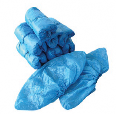 Disposable 3G Cpe Shoe Cover, 15X39Cm, Blue Colour (100Pcs/Pkts)