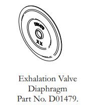 Respirex Exhalation Valve Diaphragm