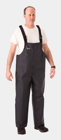Nasco Petrostorm Navy Bib Style Trouser, Navy Blue, Size L