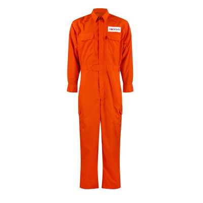 Worksafe Pyrovatex Orange Coverall Size L