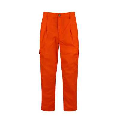 Worksafe Fr Orange Pants In Dupont Nomex Soft Iii A 4.5Oz Size L-32
