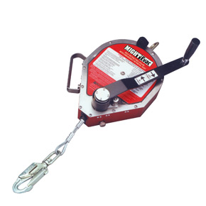 MILLER MIGHTEVAC SRL WITH EMERGENCY RESCUE 100' GALVANISED WIRE ROPE WITH CARABINER