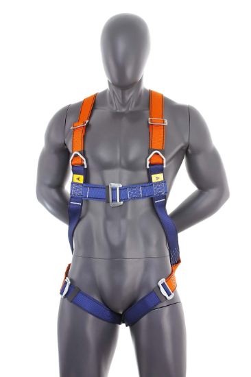 PROTEKT SAFETY HARNESS WITH DORSAL ANCHORAGE POINTS AND FRONT RESCUSE POINTS
