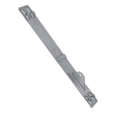PROTEKT 4 POINT LADDER RUNG MOUNTING PLATE (STAINLESS STEEL)