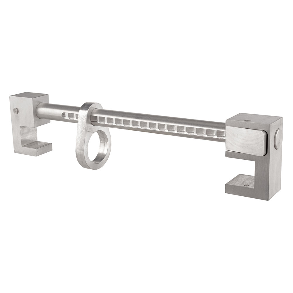 Protekt Alu Anchor Clamp, Dimensions: 440 X 100 X 45Mm For One Worker