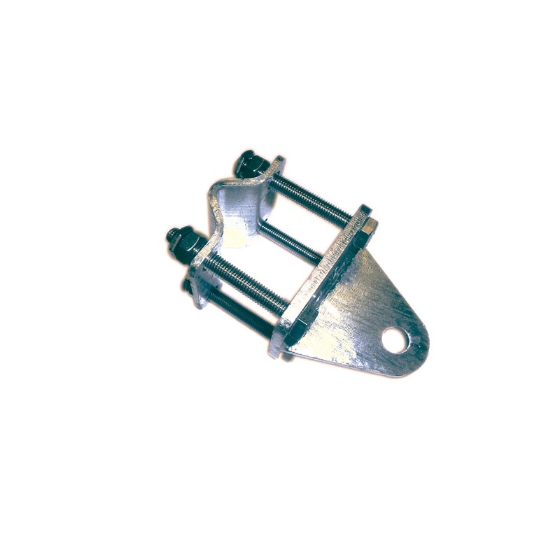 VERTIC UPPER AND LOWER SUPPORT FOR LADDER & MAST 27 TO 42MM (GALVANISED STEEL)