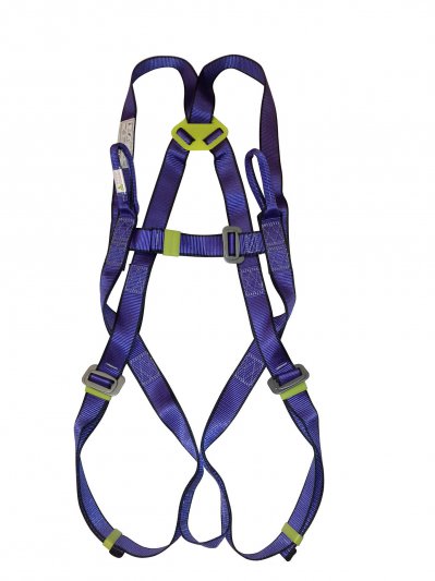 WORKSAFE FULL BODY HARNESS WITH DORSAL AND 2 FRONT WEBBING SIDE LOOPS ANCHORAGE POINTS